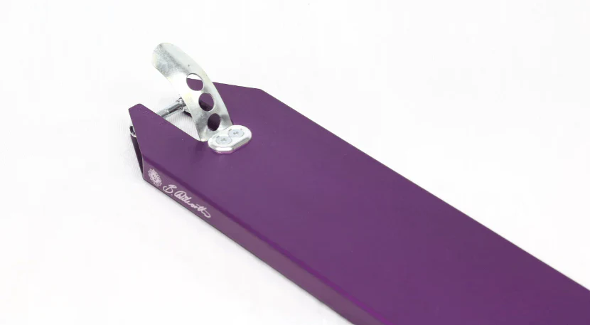 Apex Pro Bianca Dilworth Signature Purple Stunt Scooter Deck - 5" x 19.3" - Image 3