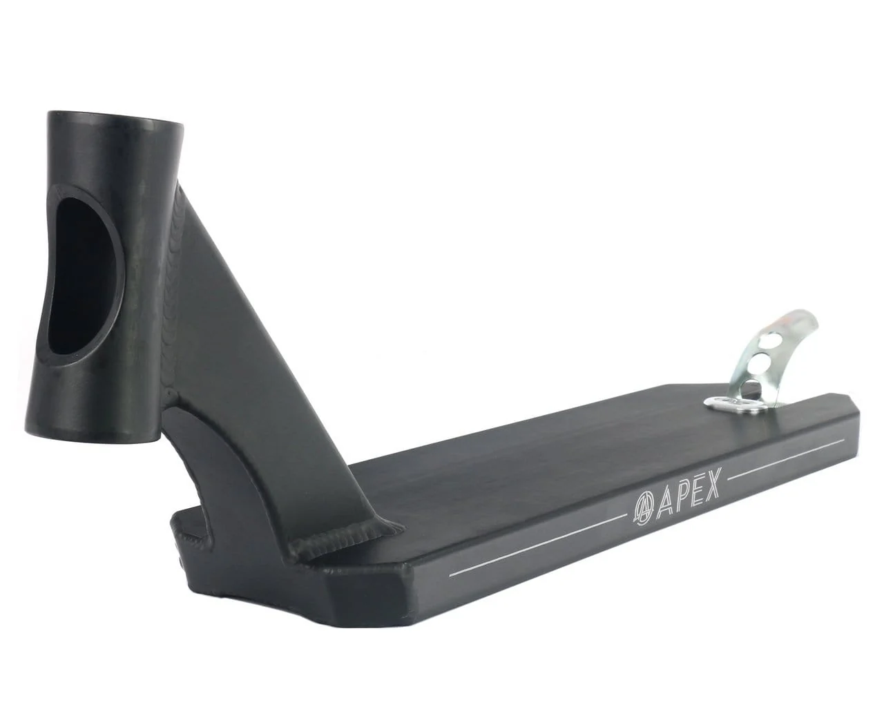 Apex Pro Black Tapered Stunt Scooter Deck - 5" x 19.3" - Image 3