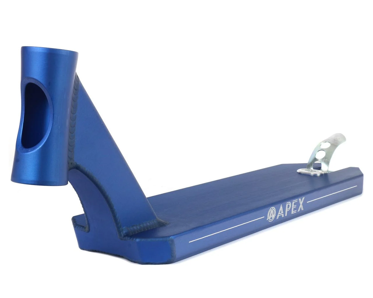 Apex Pro Blue Tapered Stunt Scooter Deck - 5" x 19.3" - Image 3