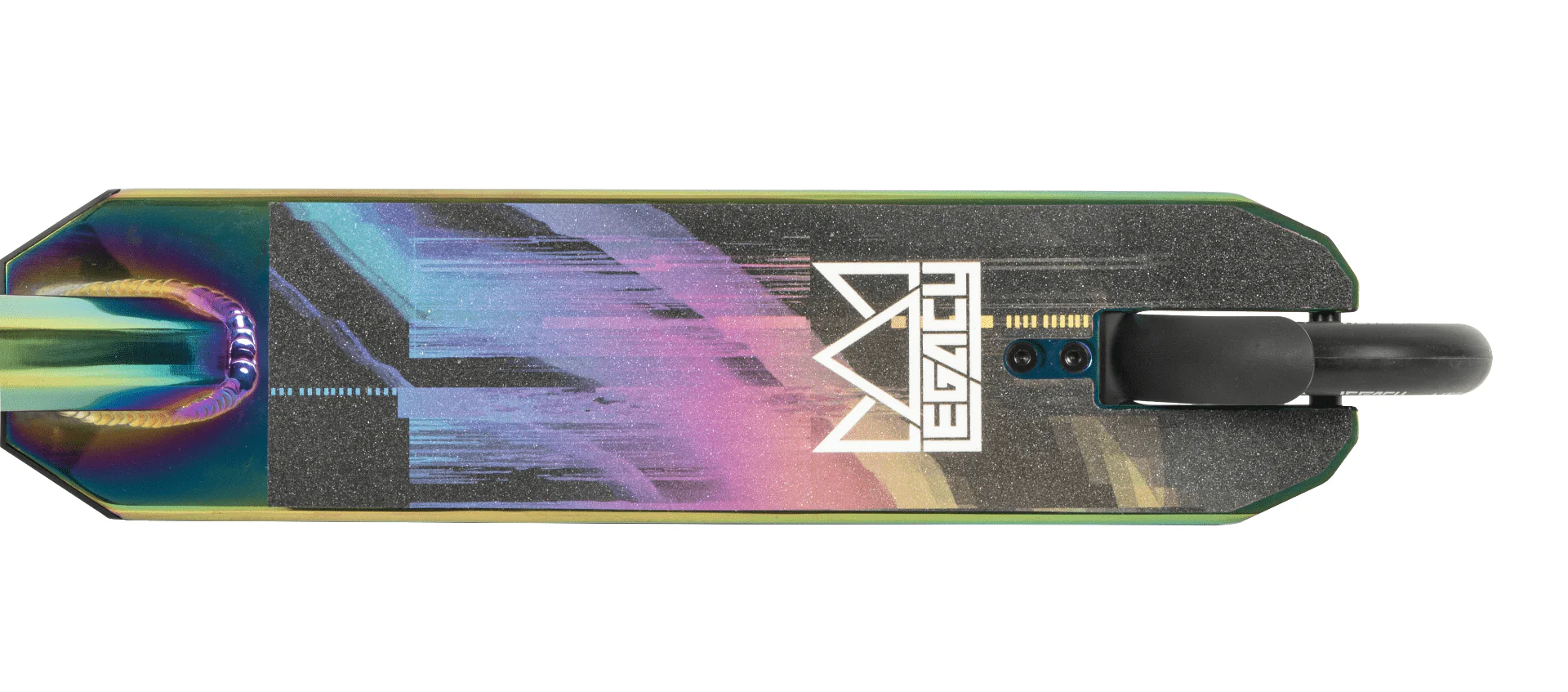 B-STOCK Legacy 1.5 Mini Pro Complete Stunt Scooter - Rainbow Neochrome / Black - Image 4