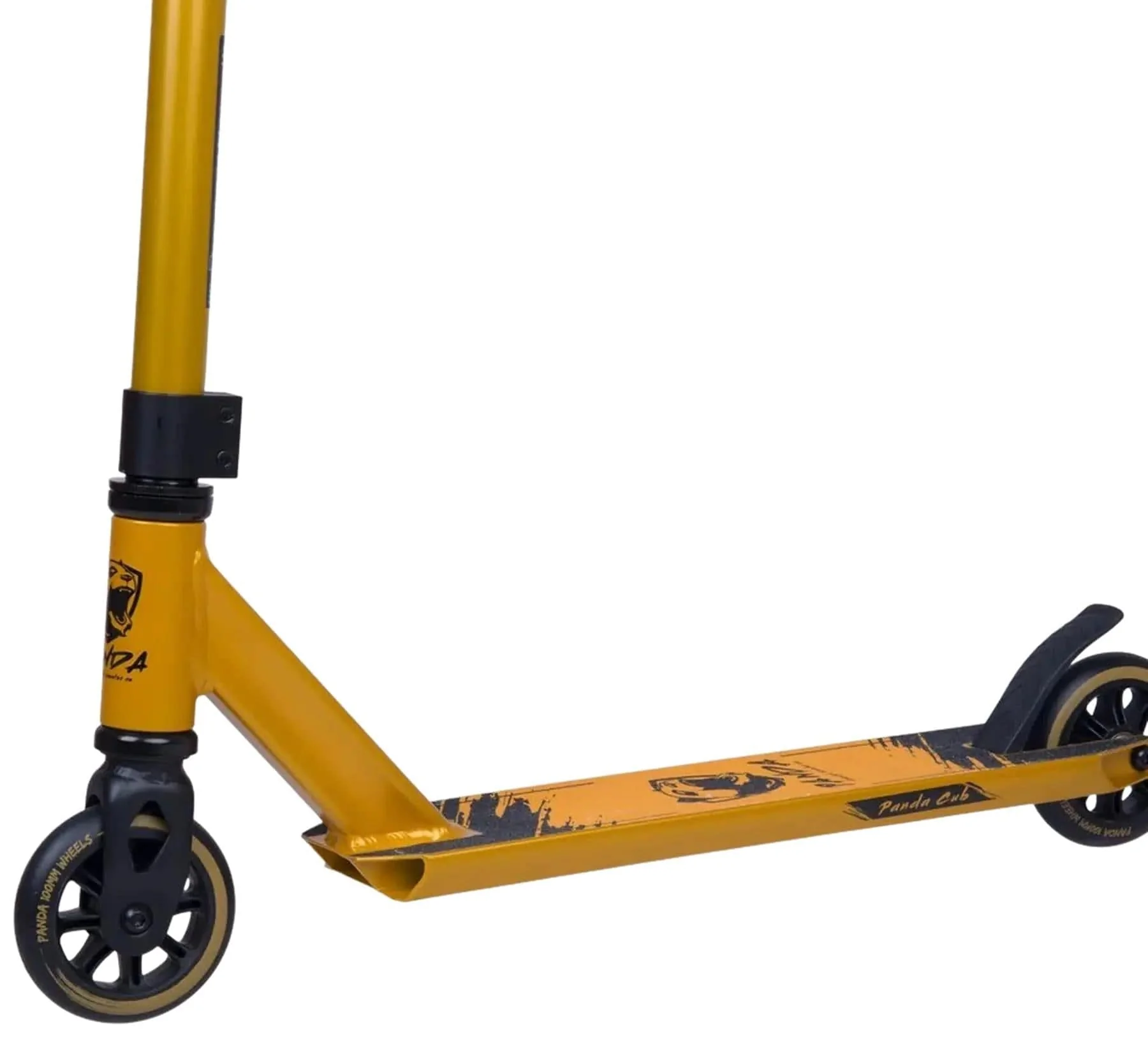 B-STOCK Panda Cub Complete Stunt Scooter - Gold Painted - Image 3