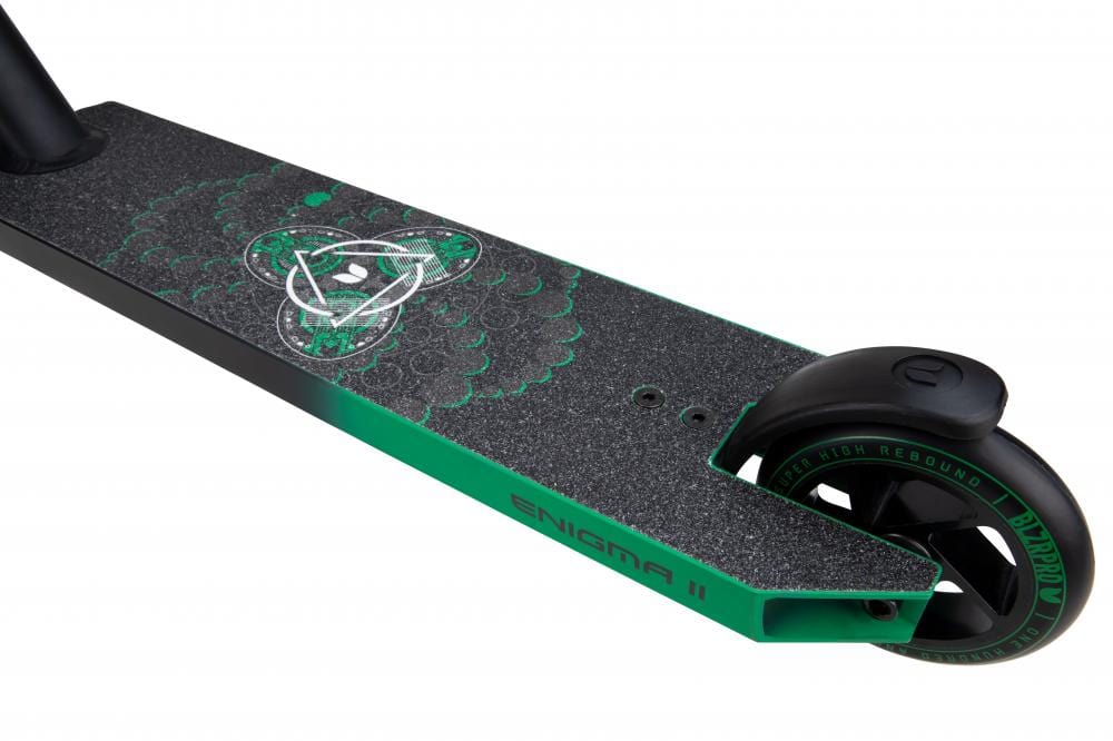 Blazer Pro Enigma 2 Complete Stunt Scooter - Black / Green - Image 3