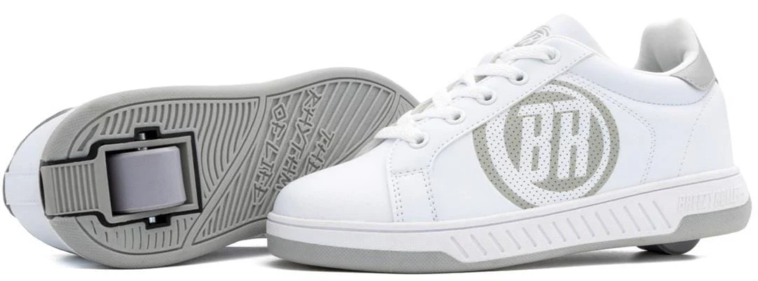 Breezy Rollers Classic Shoes - White / Grey - Image 6
