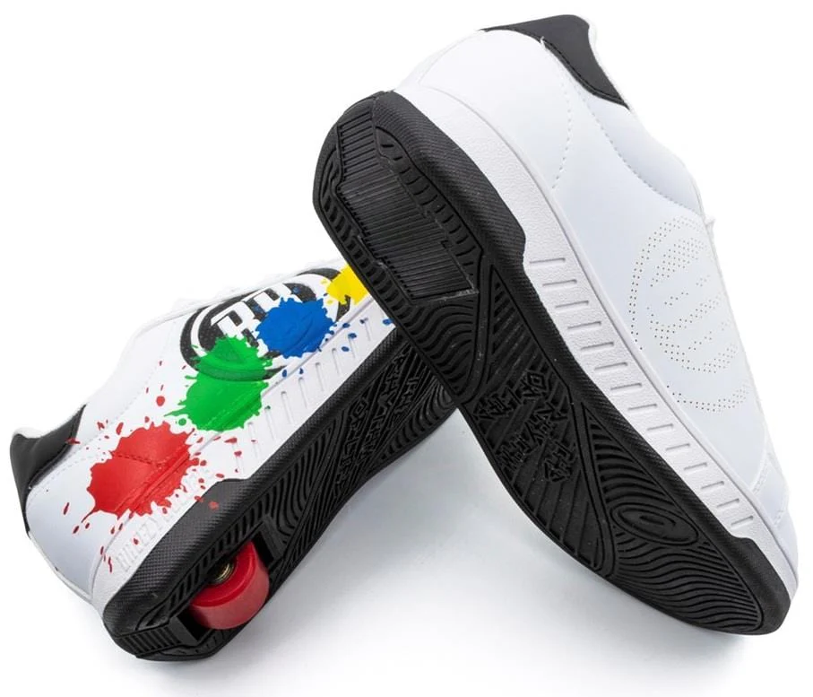 Breezy Rollers Splash Shoes - White / Black / Multicoloured - Image 6