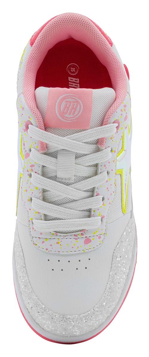 Breezy Rollers Star Girls Shoes - Pink / Yellow - Image 3