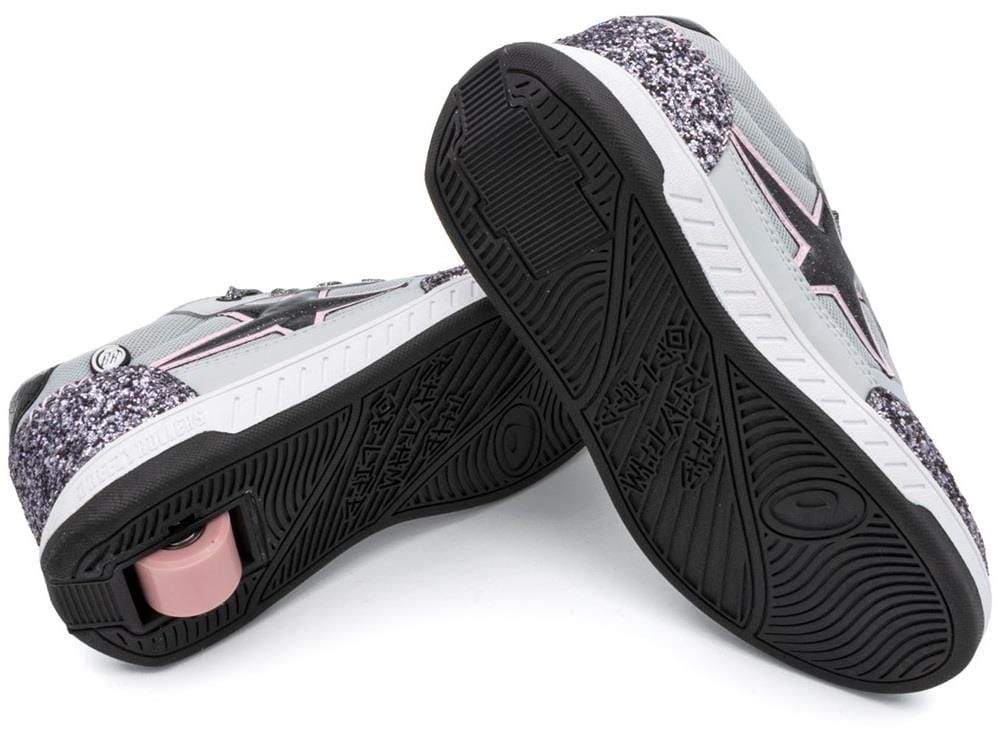 Breezy Rollers Star Shoes - Silver / Grey - Image 6