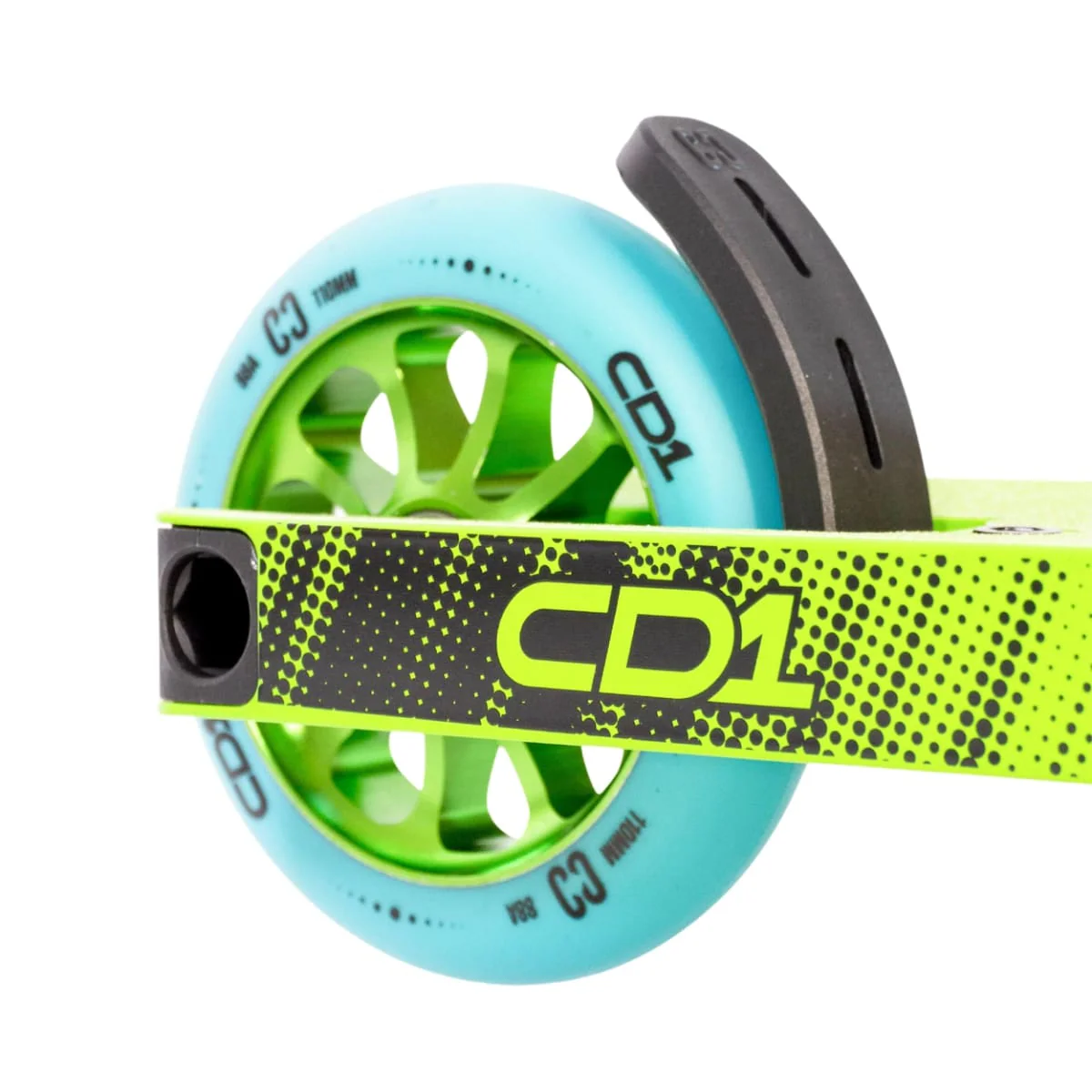 CORE CD1 Complete Stunt Scooter - Lime / Teal - Image 4
