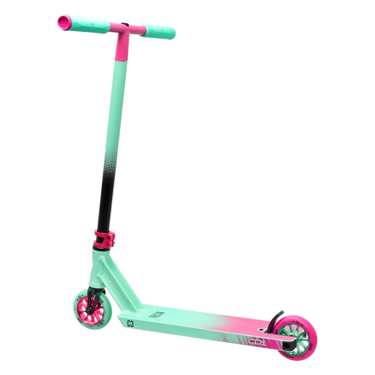 CORE CD1 Complete Stunt Scooter - Teal / Pink - Image 3
