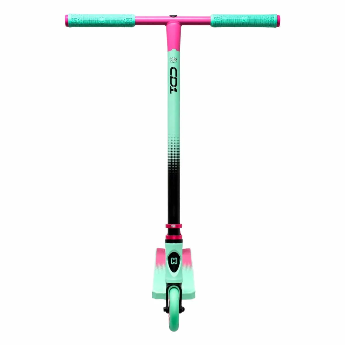 CORE CD1 Complete Stunt Scooter - Teal / Pink - Image 5