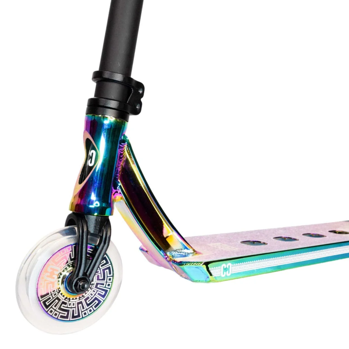 CORE CL1 Complete Stunt Scooter - Black / Neochrome - Image 4