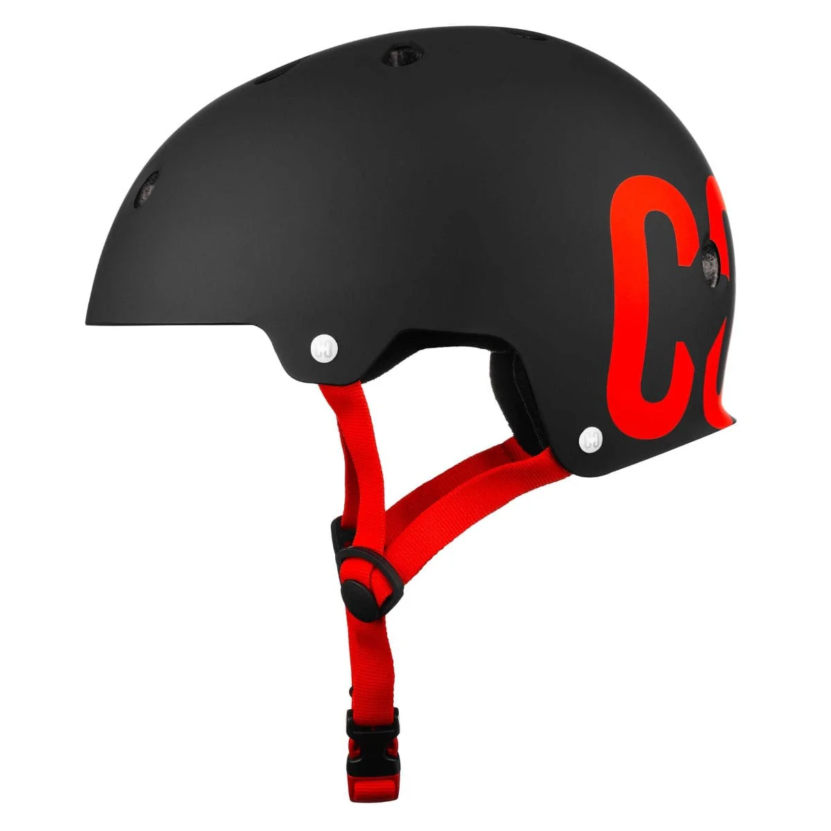 CORE Street Skate / Scooter Helmet - Black / Red - Image 4