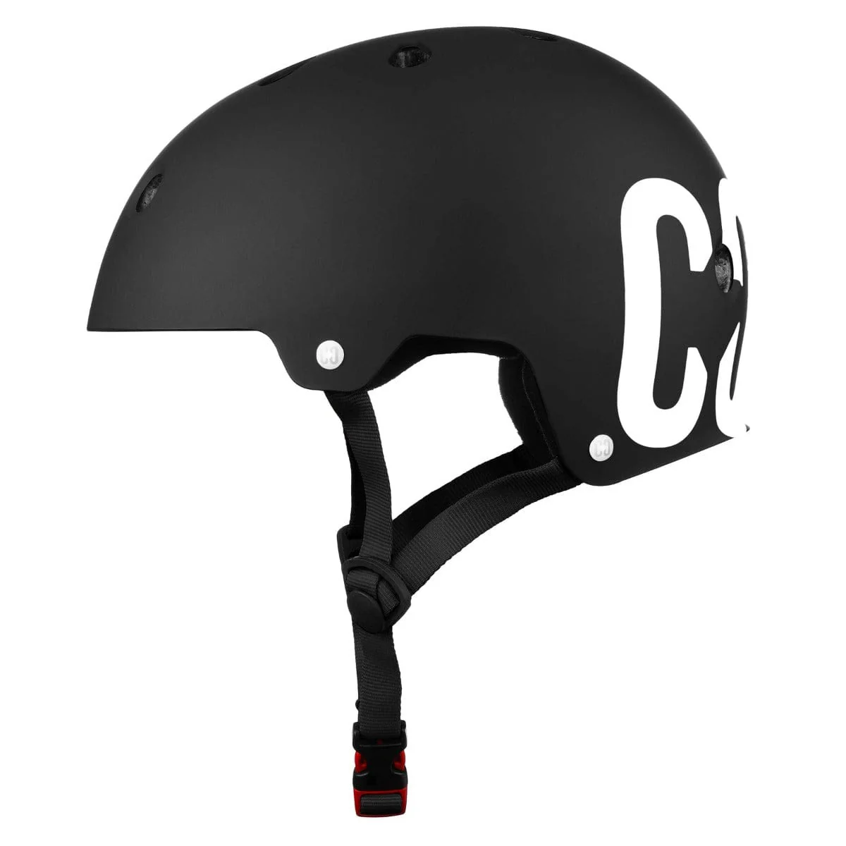 CORE Street Skate / Scooter Helmet - Black / White - Image 3