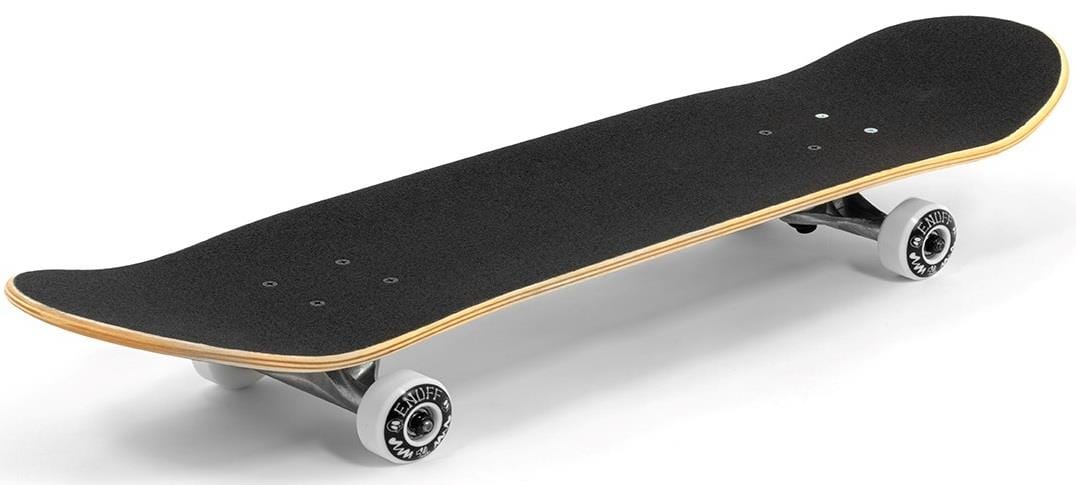 Enuff Skully Hologram White Mini Complete Skateboard - 7.25" x 29.5" - Image 5