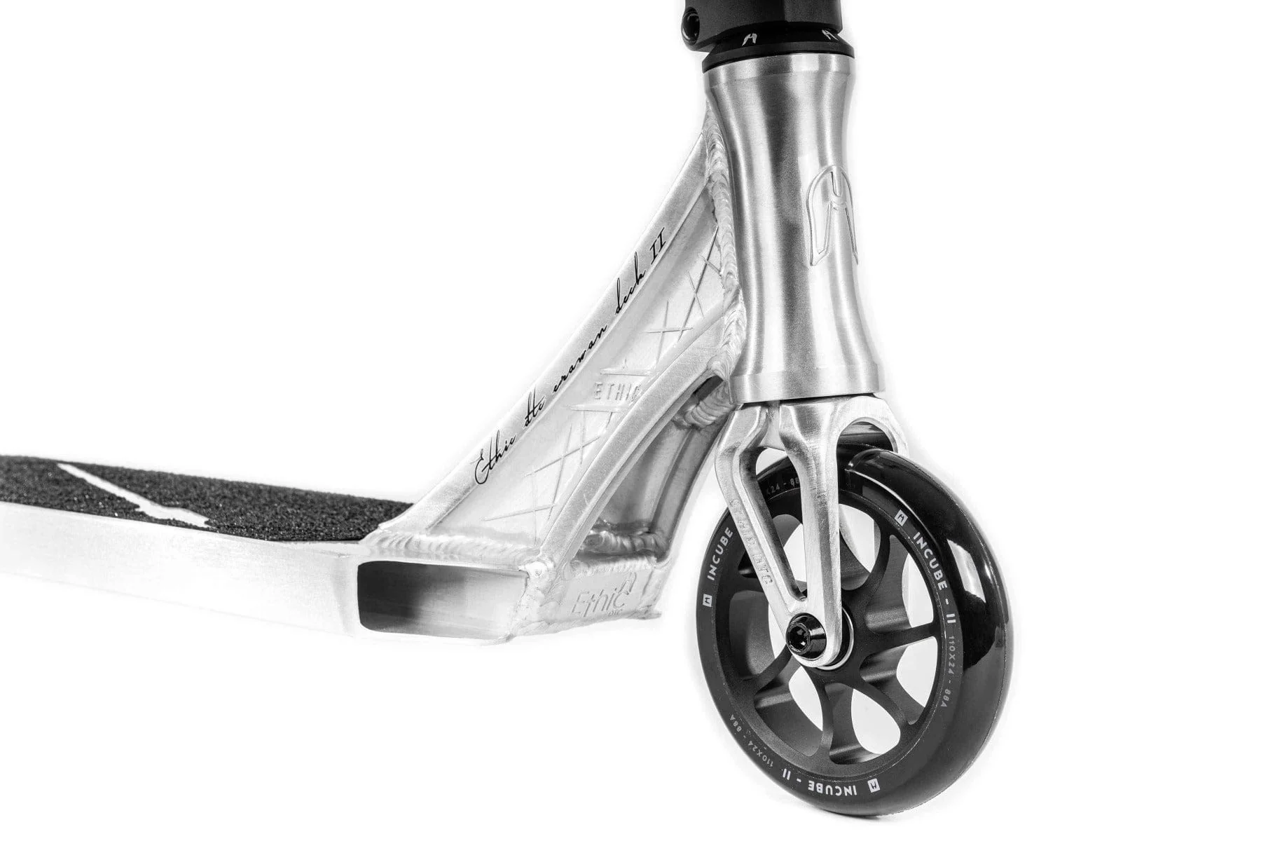 Ethic DTC Erawan V2 Complete Stunt Scooter (M) - Brushed Silver - Image 5