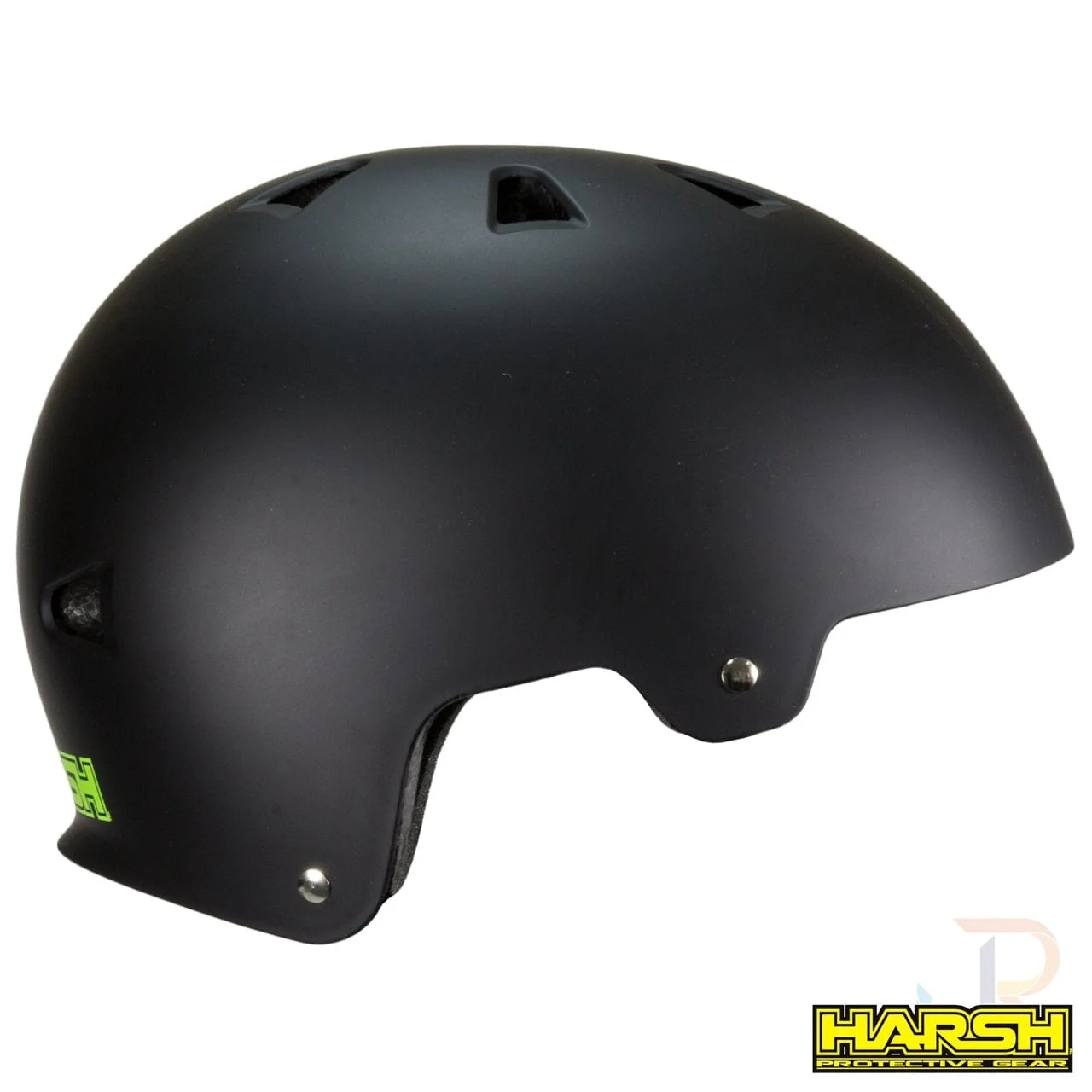 Harsh ABS Skate / Scooter Helmet - Matt Black - Image 4