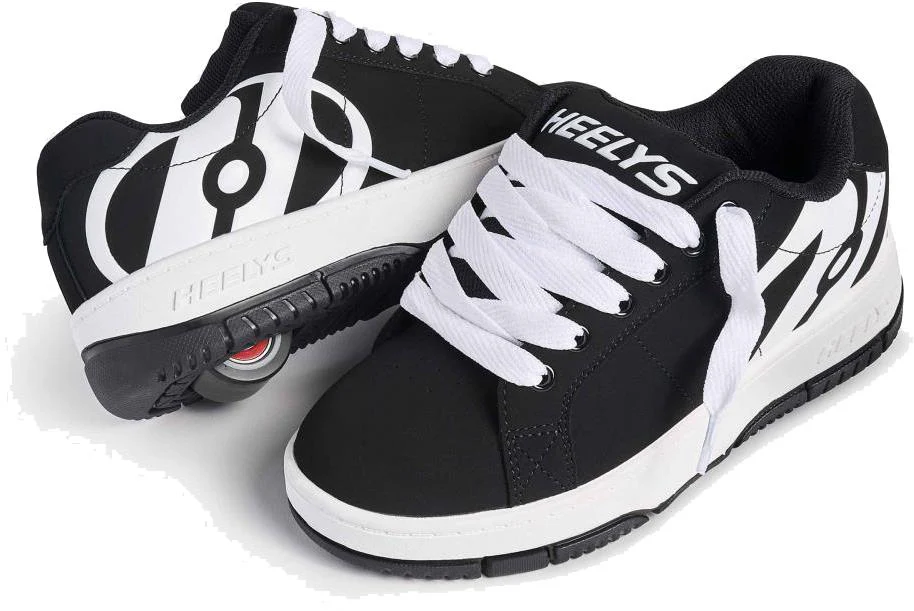 Heelys Kolect Boys Shoes - Black / White - Image 3