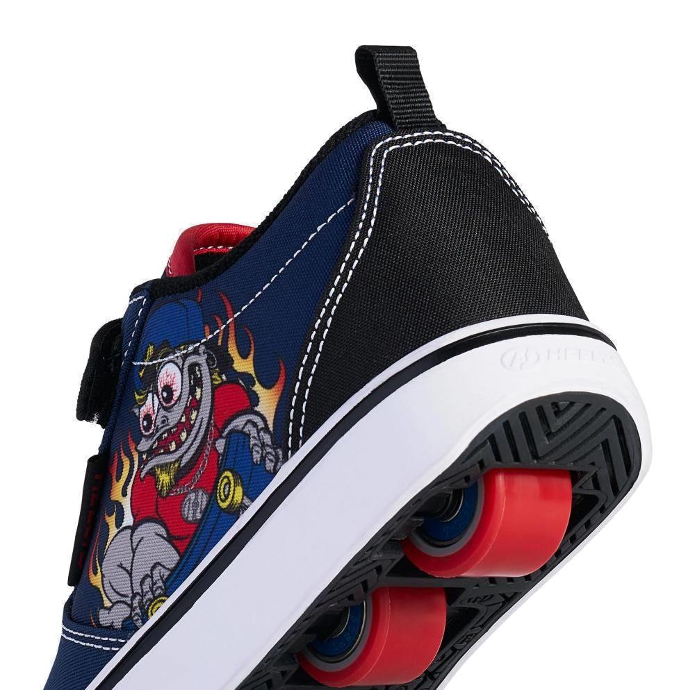 Heelys Pro 20 Prints X2 Boys Shoes - Navy / Red - Image 3