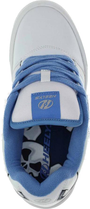 Heelys Pro 25 V2 Prints Boys Shoes - White / Blue - Image 3