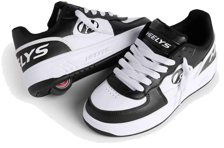 Heelys Rezerve Low Boys Shoes - Black / White / White - Image 3