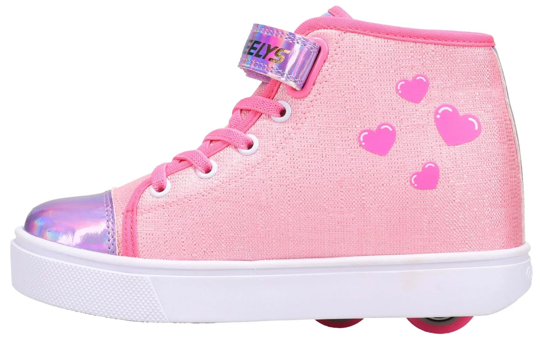 Heelys Veloz X2 Prints Girls Shoes - Prism Pink / Neon Pink / Multi - Image 5