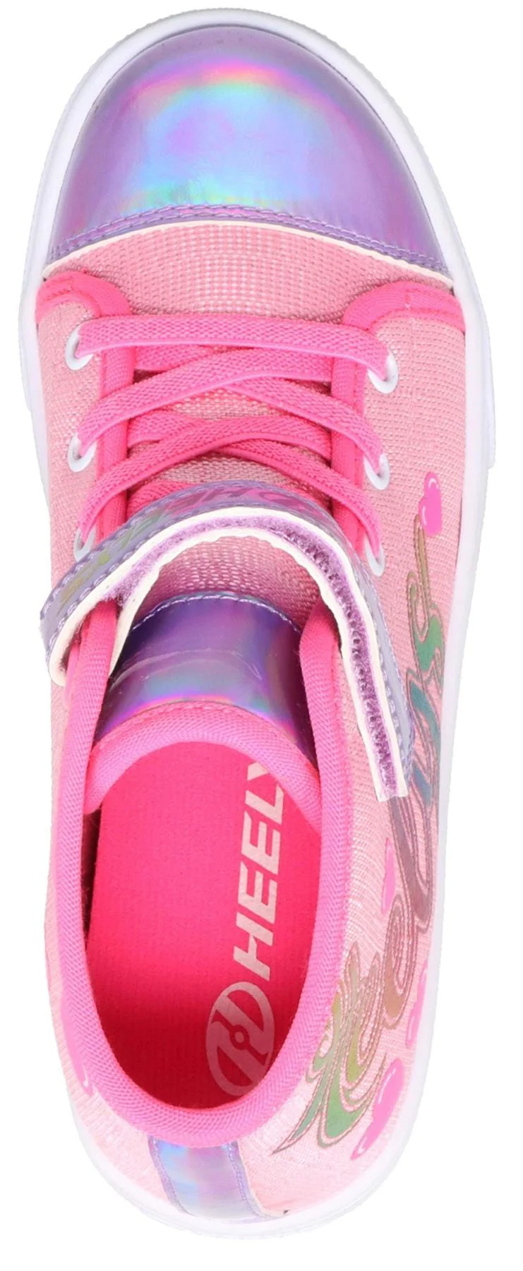 Heelys Veloz X2 Prints Girls Shoes - Prism Pink / Neon Pink / Multi - Image 8