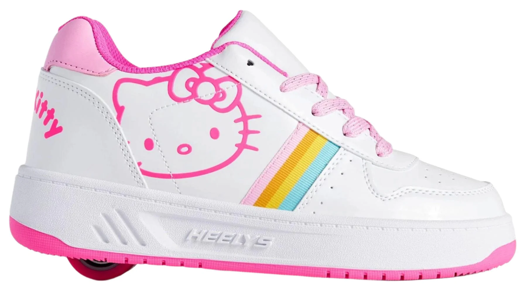 Heelys x Hello Kitty Kama Girls Shoes - White / Pink - Image 3