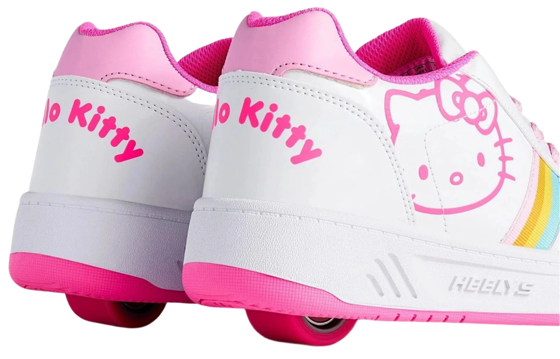 Heelys x Hello Kitty Kama Girls Shoes - White / Pink - Image 4