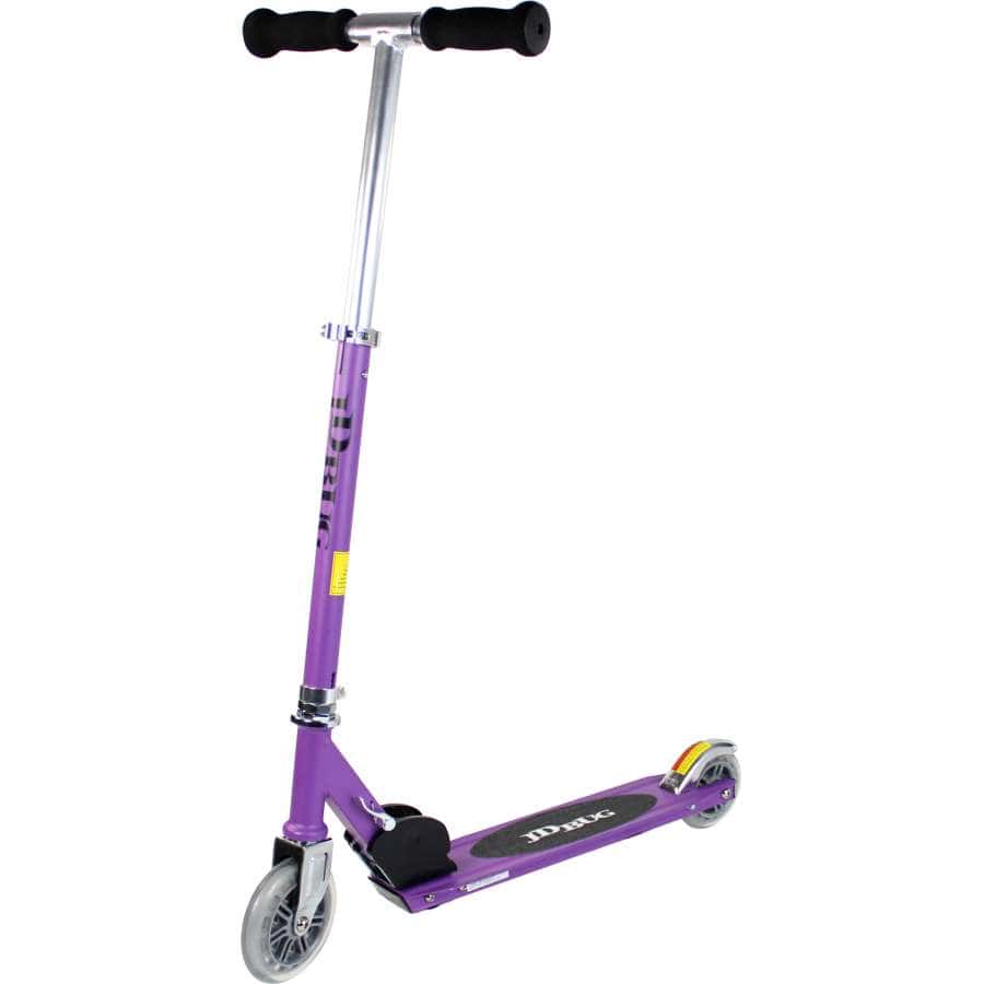 JD Bug Junior Street MS100 Kids Foldable Kick Scooter - Matt Purple - Image 3